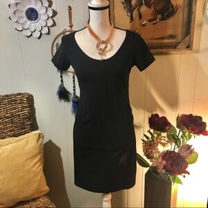 Mamma Maternite short sleeve gathered waist dress